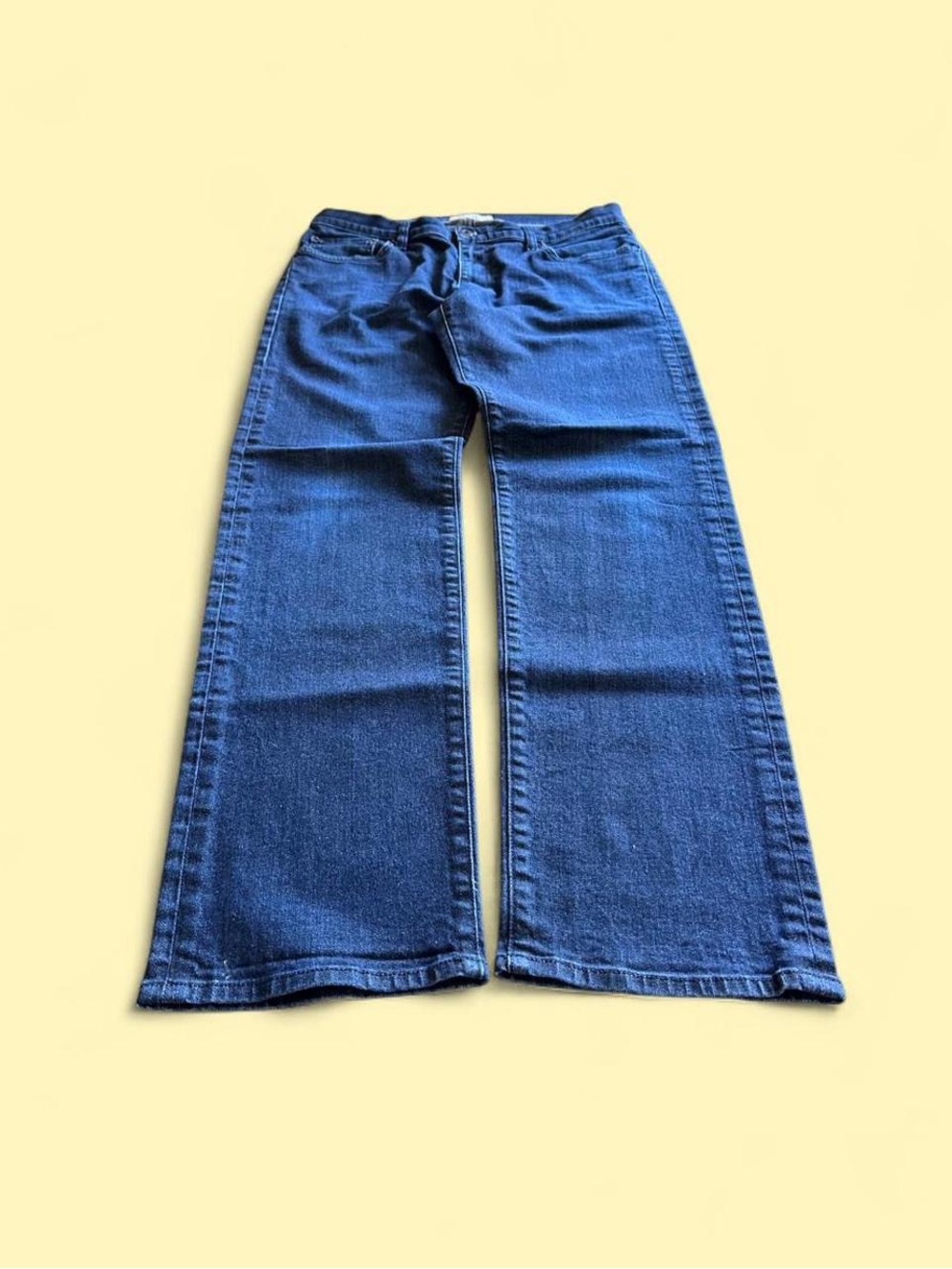 Baldwin Brennan Modern Straight Leg Jeans Dark Blue Men’s Size 32 Kansas City